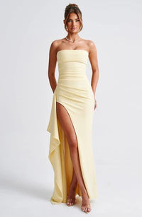 Lissa Maxi Dress Yellow