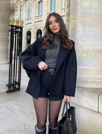 Lovie Oversized Jacket Black