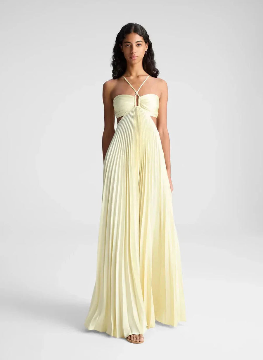 Mayra Maxi Dress Yellow