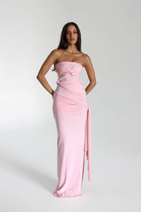Miranda Gown Dress Pink