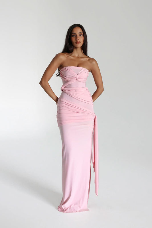 Miranda Gown Dress Pink
