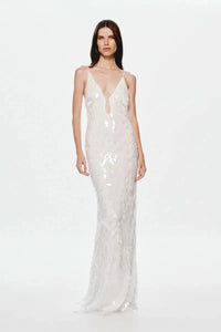 Misha Maxi Dress White