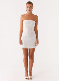 Moorey Mini Dress White