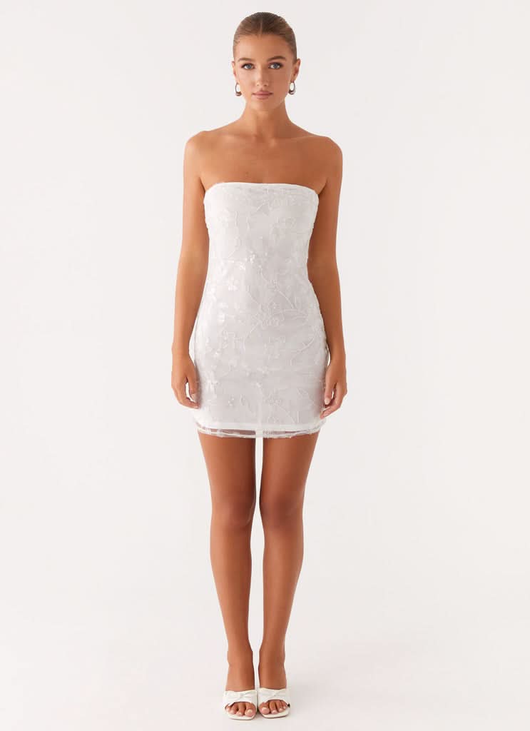 Moorey Mini Dress White