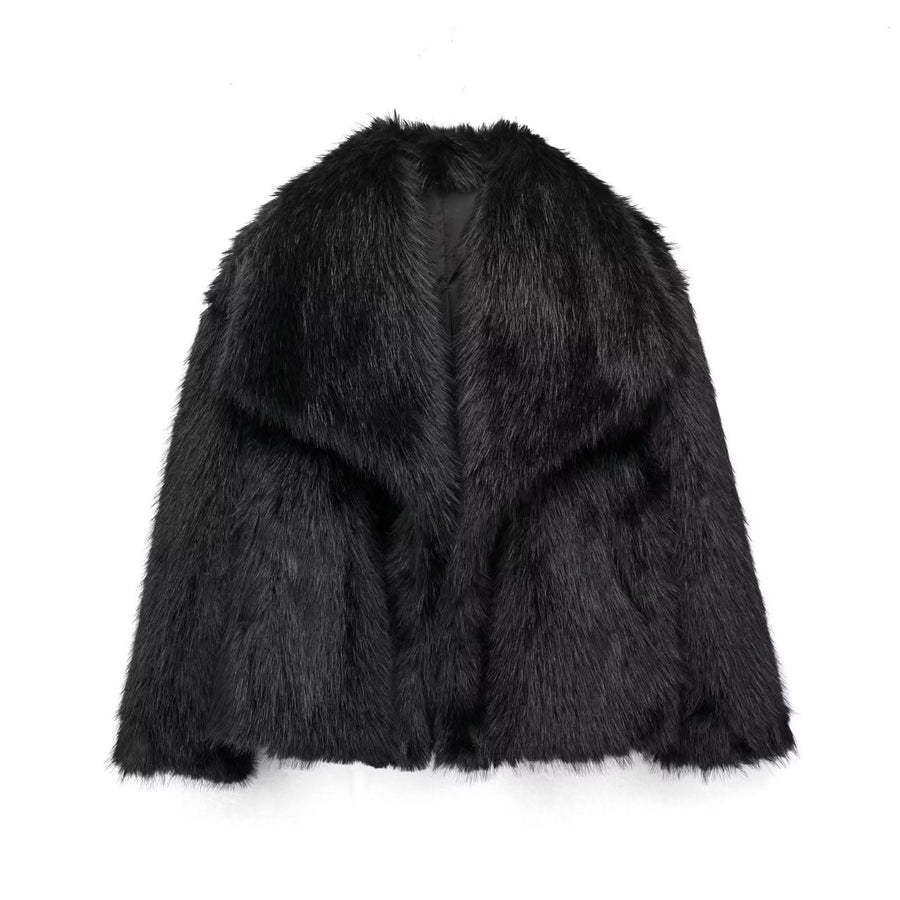 Noemi Fleece Jacket Black