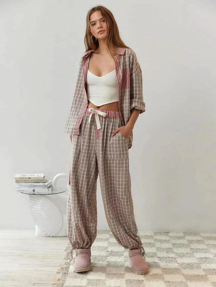 Norma Pyjama Set Pink