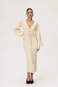 Palena Maxi Dress White