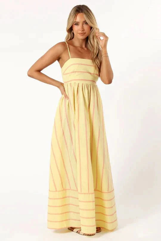 Pixie Maxi Dress Yellow