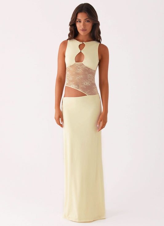 Prophecy Maxi Dress Yellow