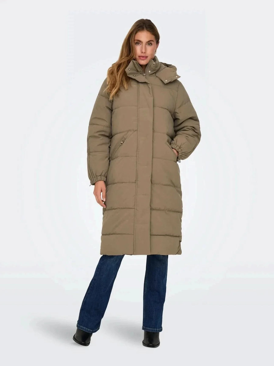 Rose-anne Puffer Coat Brown