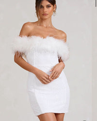 Rosie Mini Dress White