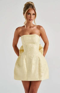Sadie Mini Dress Yellow