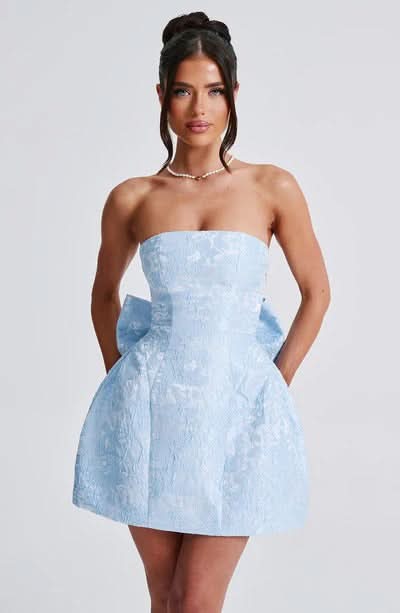 Sadie Mini Dress Blue