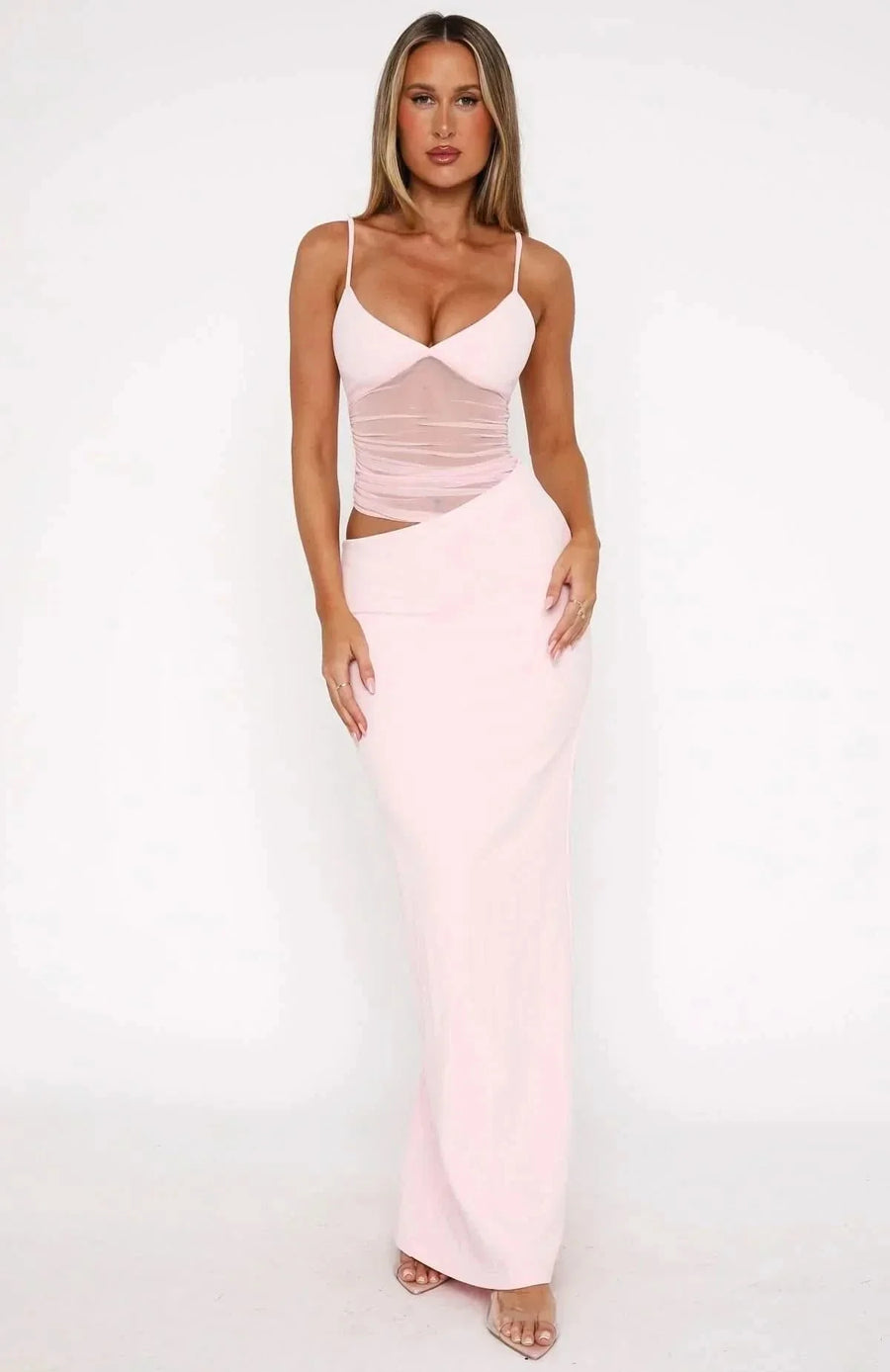 Shannon Maxi Dress Pink