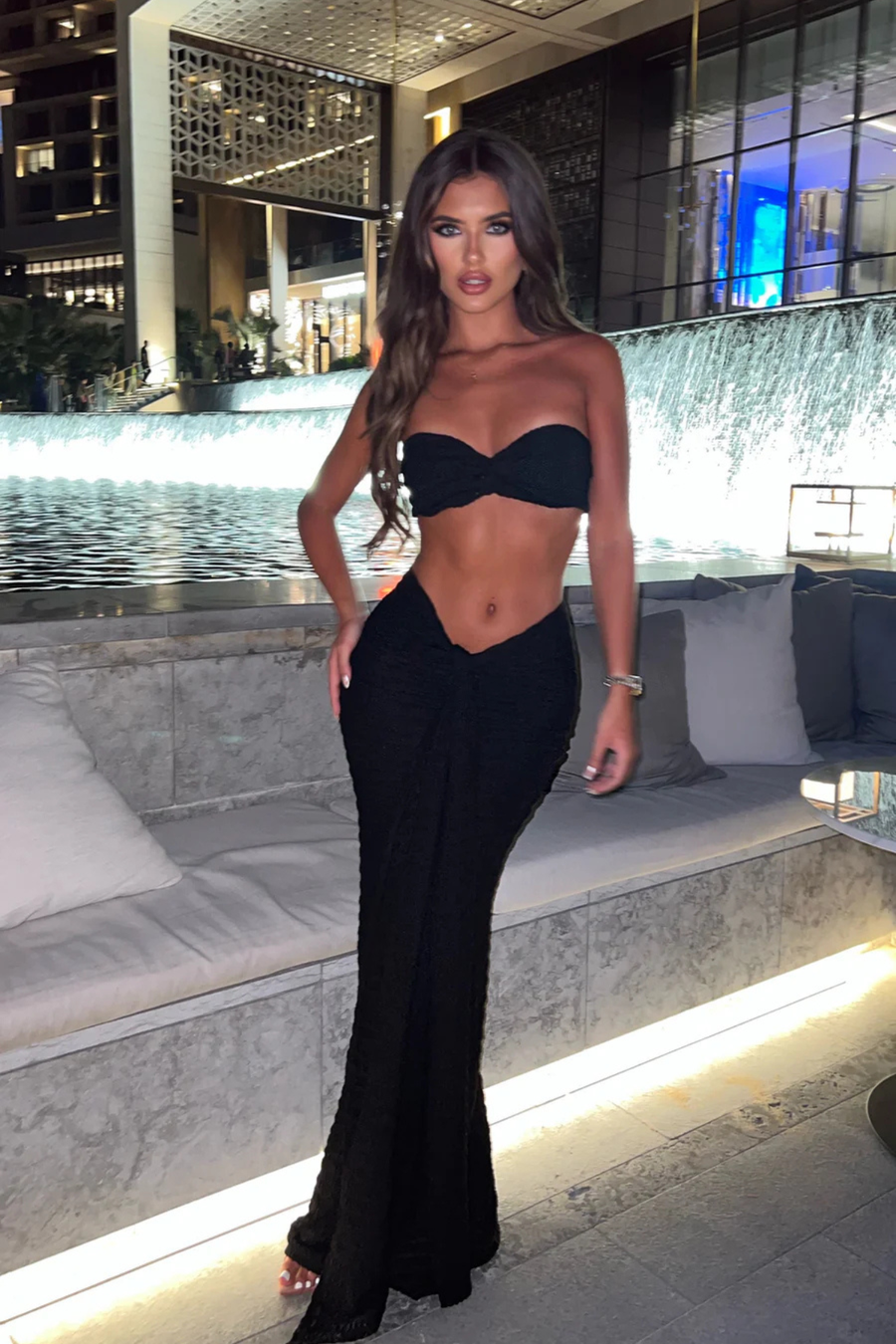 Sienna Co-Ord Set Black