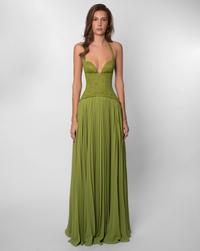 Tara Maxi Dress Green