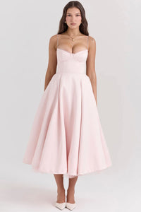 Tilly Midi Dress Pink