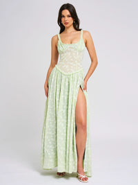 Ulissa Maxi Dress Green