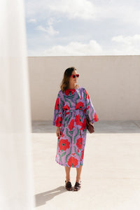 Valerie Midi Dress Multicolor