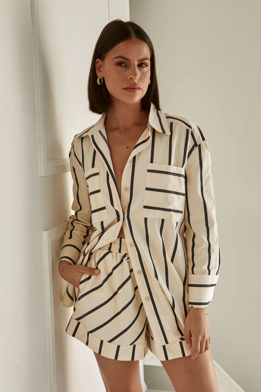 Vena Knit Set Crème