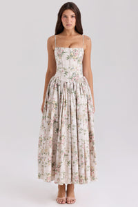 Ysabella Midi Dress Cream