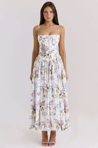 Ysabella Midi Dress Floral