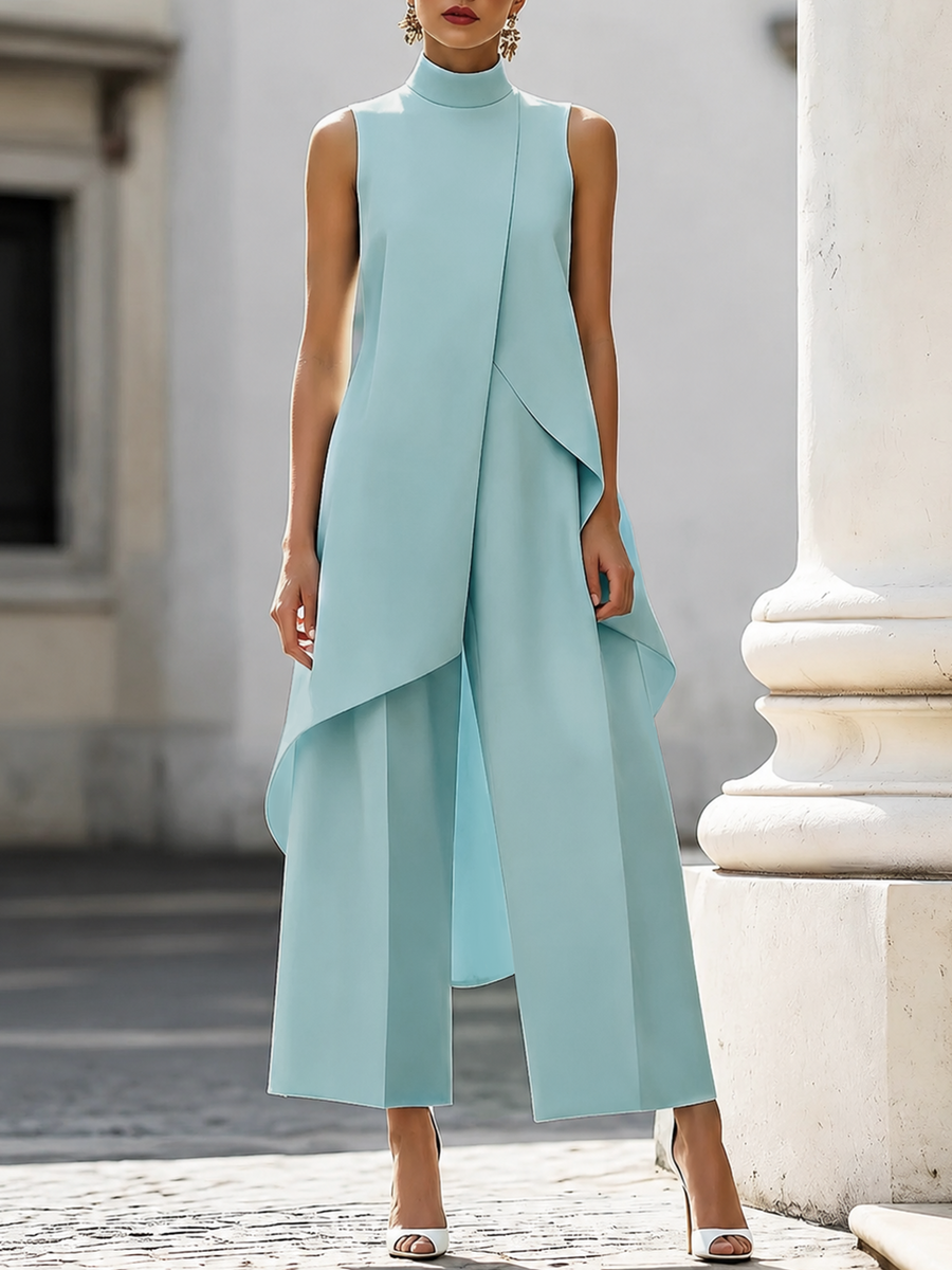 Ariadne - Elegant Wide-Leg Co-ord Set