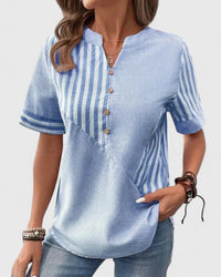 Gigi | Sophisticated Blouse Blue