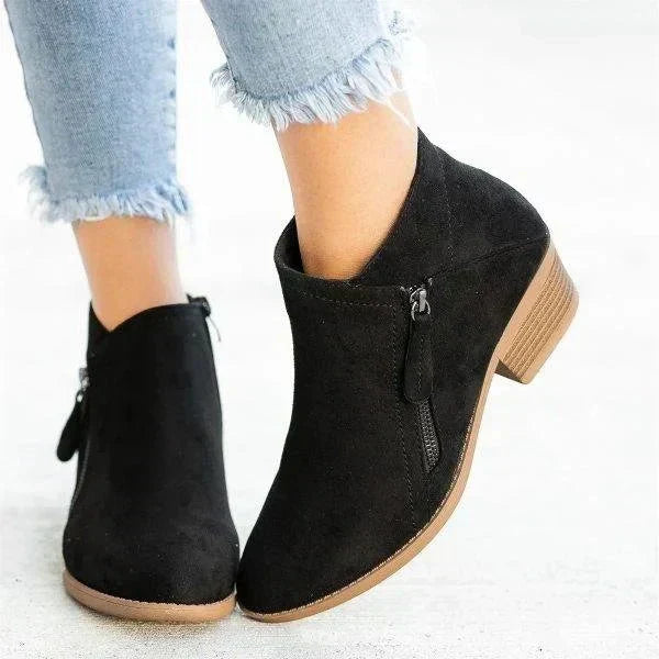 Lennox | Women's Side Zip Ankle Boots