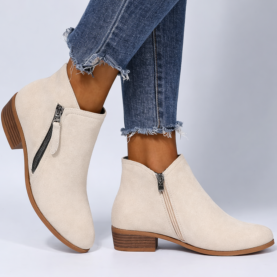 Lennox | Women's Side Zip Ankle Boots