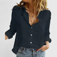 Lenora | Women's Floral Print Collared Blouse