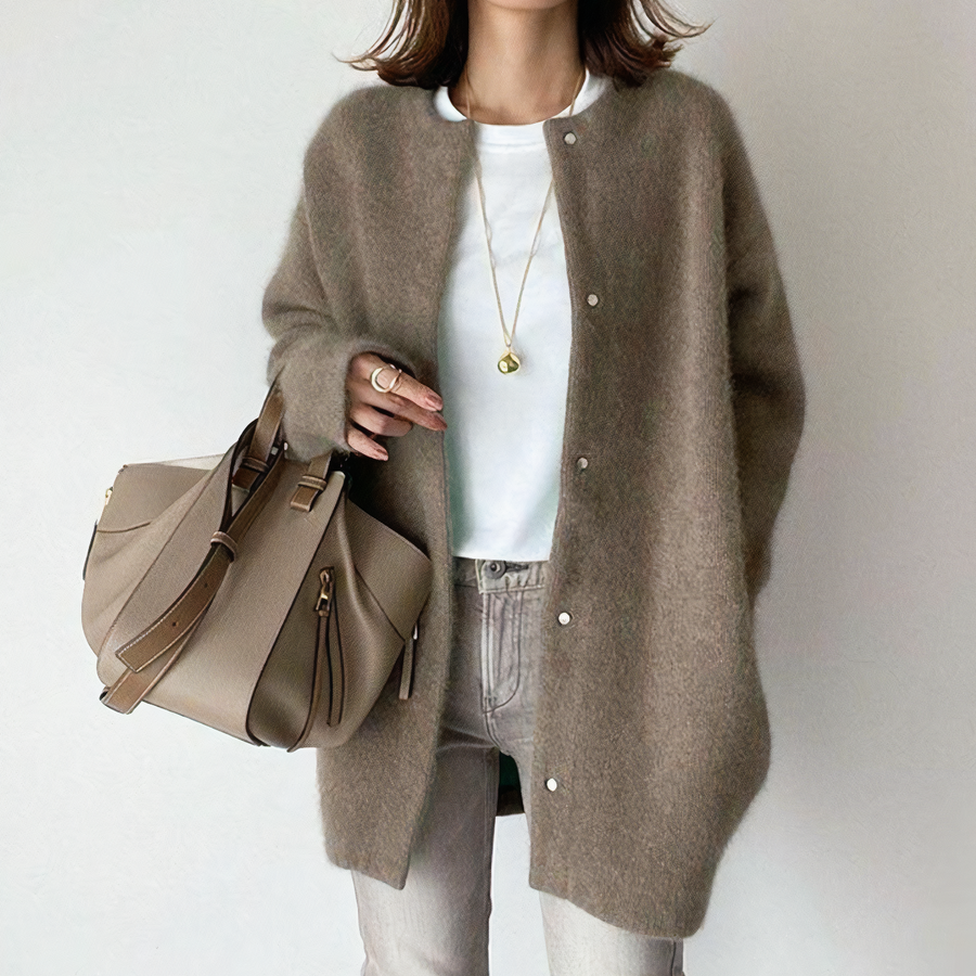 Ayana Long Sleeve Button Cardigan