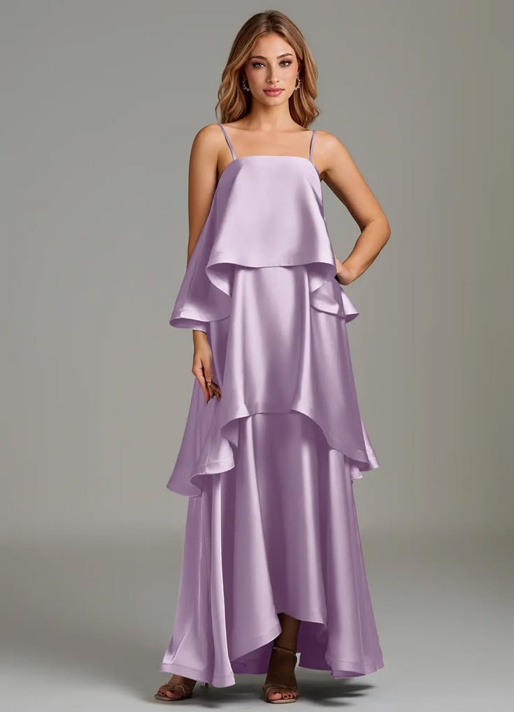 Lilac Azalea Bridesmaid Dress