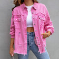 Lilith | Women's Distressed Long Sleeve Jacket