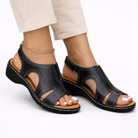 Linnea | Women's Open Toe Wedge Slingback Sandal