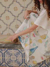 Penny Midi Skirt - Euro Breakfast