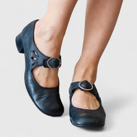 Talorienne | Elegant Shoes Navy Blue