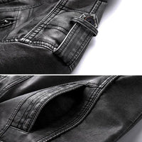 Hudson – Leather Biker Jacket