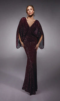 Long Formal Dress: Alyce 27703 Navy