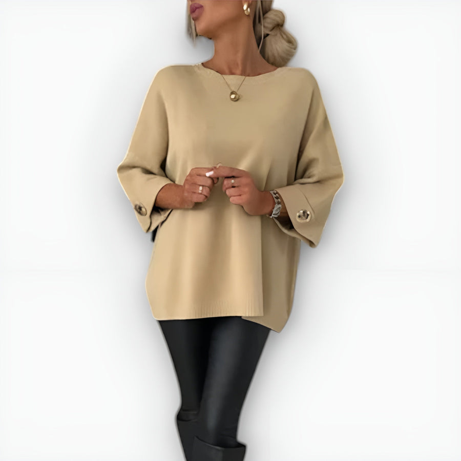 Lorelei | Women's Oversized Long Sleeve Pullover Sweater