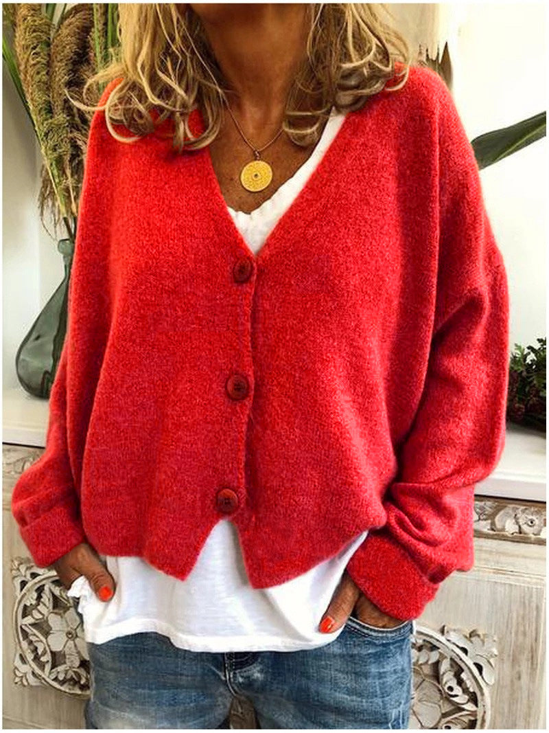 Lorelei | Women's V-Neck Button Front Cardigan