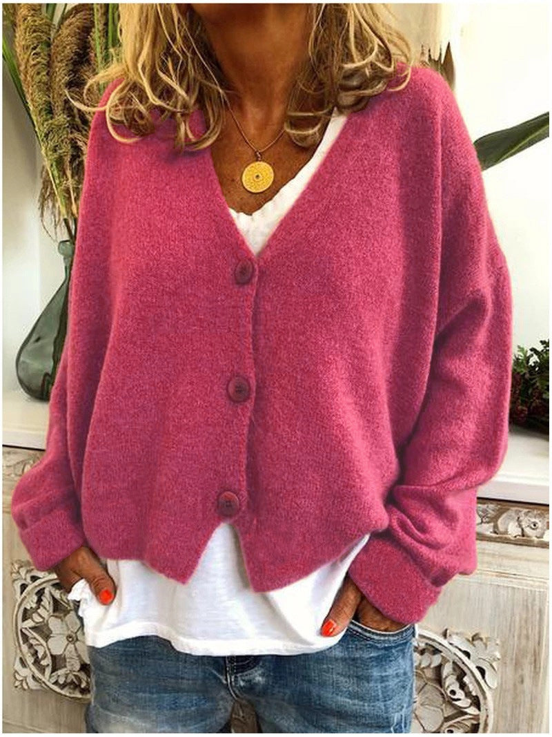 Lorelei | Women's V-Neck Button Front Cardigan