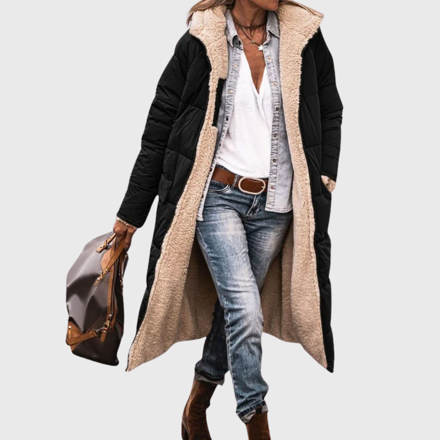Lucinda | Women's Reversible Hooded Puffer Coat
