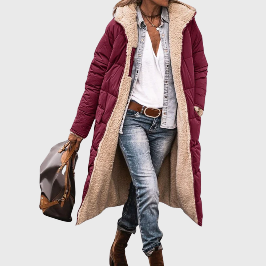 Lucinda | Women's Reversible Hooded Puffer Coat