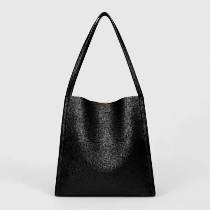 Lyra | Women's Structured Black Handbag