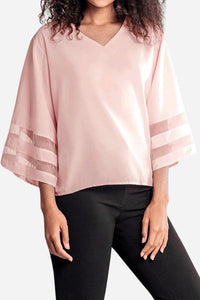 Lysandra | Women's Bell Sleeve V-Neck Blouse