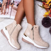 Lysithia | Women's Side Zip Ankle Boots