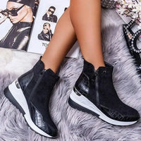 Lysithia | Women's Side Zip Ankle Boots