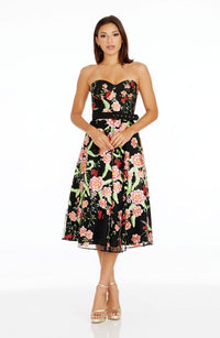Mabel Dress (Bright Rose Multi)