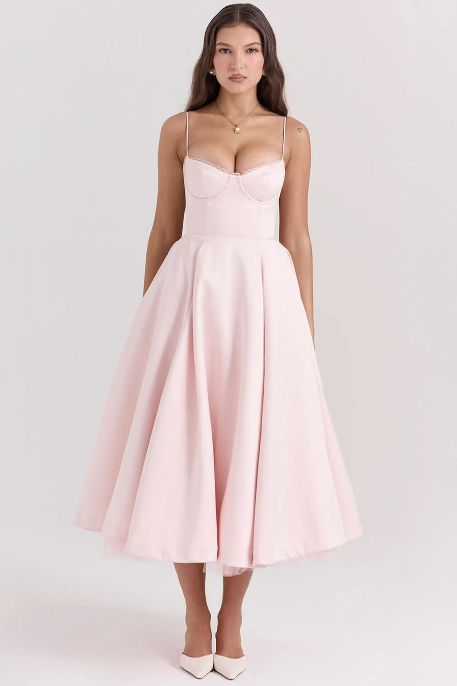CEILA | MIDI DRESS Pink